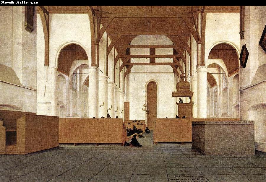 Pieter Jansz Saenredam Interior of the Church of St Odulphus, Assendelft